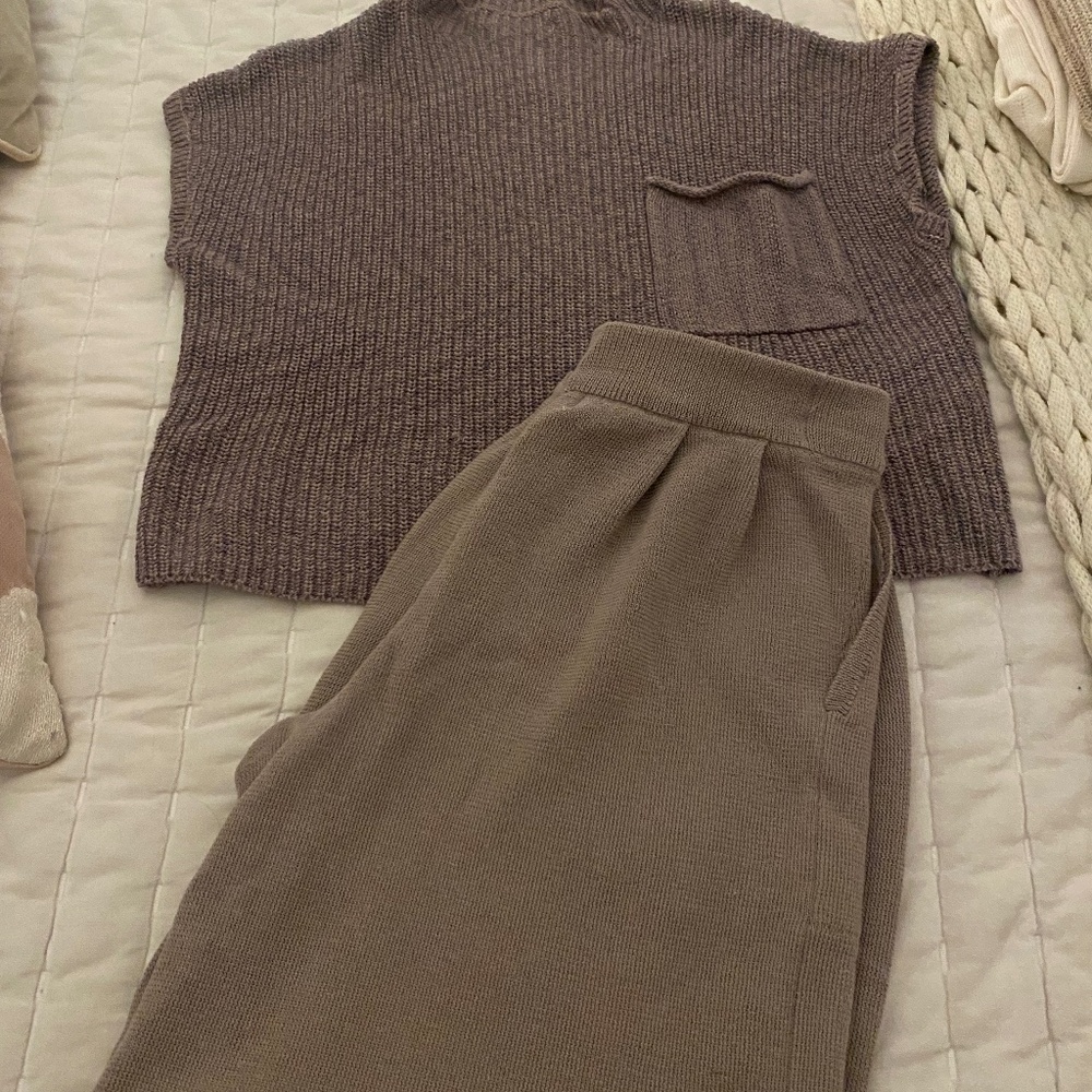 Free people Freya sweater set